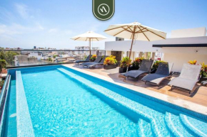 Centric 2BR Condo in Romantic Zone - Rooftop Pool